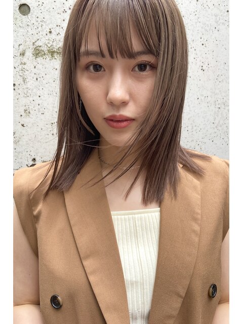 kico☆20代30代40代×シースルー前髪×ロングウルフ
