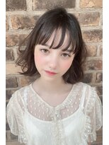クーエフー(coo et fuu) 20代30代大人可愛い小顔ショートカット外ハネボブハイライト