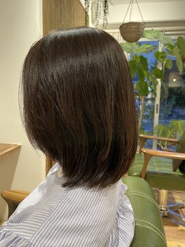 ホロホロ ヘアーデザイン(holoholo Hair Design) 大人可愛い20代30代40代小顔マッシュウルフミディアムボブ