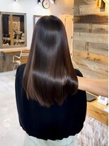 キース ヘアアンドメイク 恵比寿(kith. hair&make)&nbsp;【kith.恵比寿】艶ストレートロング/髪質改善/縮毛矯正