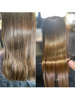 アローズ 玉名店(arose)&nbsp;２０～40代　梅雨対策　髪質改善　艶感ナチュラルエアストレート