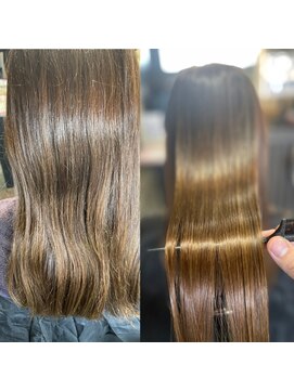 アローズ 玉名店(arose) 20~40代 梅雨対策 髪質改善 艶感ナチュラルエアストレート