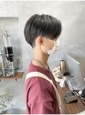 【萩原】刈り上げセンターパート