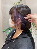 サンド 池袋(sand)&nbsp;推しカラー/インナーカラー/ダブルカラー/池袋駅/ボブ