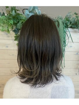 ブルーム(bluem) 【bluem】ナチュラルグラデーション×ミディアムレイヤー