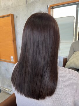 リスタ(Resta) 【Resta】くびレイヤーショートミディアム前髪ミルクティーボブ