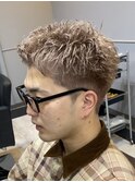 新潟スパイキーショート　新潟メンズパーマ