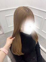 リルミー(Lilme) ブリーチあり*ミルクティーベージュ*新井