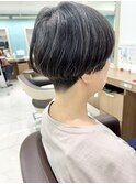 刈り上げマッシュショート