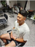 アップバングフェード
