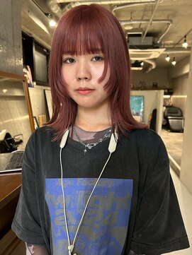 ソイリウム 下北沢(soi rium) ピンクベージュカラー_ダブルカラー_ハイトーン暖色