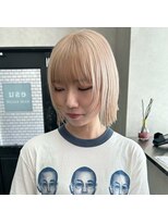 エス 天満店(esu) ハイトーンボブ