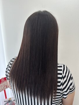 ラベスト バイ セロ 池袋メトロポリタン前(LOVEST by CERO) ストレートロングスタイル【髪質改善・弱酸性縮毛・池袋駅】