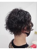 メンズカット&スパイラルパーマ