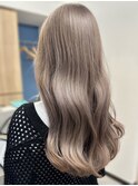 20代30代大人可愛い艶感ミルクティーベージュケアブリーチ