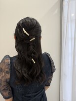 エレノア 自由が丘ANNEX(Eleanor)&nbsp;ハーフアップアレンジ♪