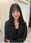 10代20代30代／ミディアムレイヤー¥似合わせカット¥髪質改善