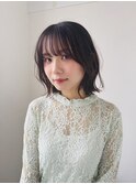 【目黒不動前美容室】外ハネボブ-アレンジボブ