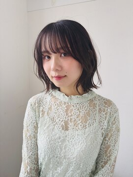 ヘアーアンドメイク エクリ 不動前店(Hair&Make equri) 【目黒不動前美容室】外ハネボブ-アレンジボブ