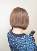 ボブ/まるっとボブ/簡単ヘア/前下がりボブ