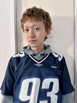 ショートニュアンスパーマレイヤーハイライトパーマ