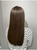 美髪_髪質改善カラー_オリーブベージュ