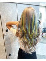 ガルボヘアー 心斎橋店(garbohair) プルエクステ10代20代ハイライトメッシュダブルカラー