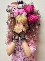 ヘアセットアップス(UP's) 体育祭★盛り髪ツインテール『オニ可愛い爆盛りちゃん』(^○^)