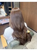 ブリーチなしベージュ