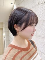 ハピネス 河原町店(Happiness)&nbsp;ショート　小顔カット　顔まわりカット　京都美容室　進詩織