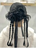 静岡/清水 カチモリヘア リボンアレンジ