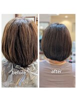 フィルアップヘア (fill up Hair)&nbsp;大人美人◎髪質改善カラーベージュブラウン秋艶