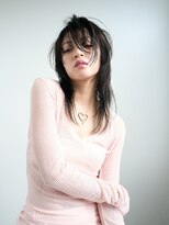 ロンドアンメゾン 原宿(Lond un Maison.)&nbsp;くびれヘア/アプリコットオレンジ/韓国/ブリーチ/レイヤー/原宿