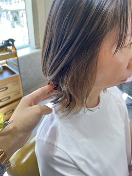 ブレス 横浜(bless) くびれヘア インナーカラー