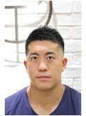 メンズカットソフトモヒカンビジネス清潔感