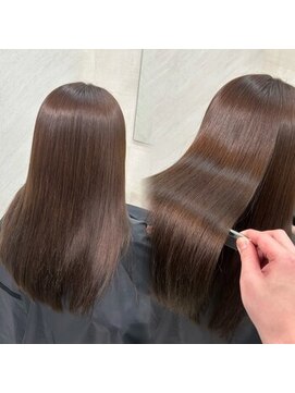 顔型診断カット×パーソナルカラー診断×髪質改善