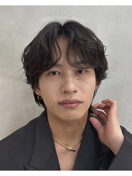 エムクール(M,cooL) シャドウパーマセンターパート