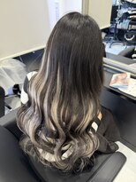 ヘアーデザイン ジェルム(Hair Design germe)&nbsp;シルバーグラデーション
