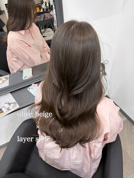 アマテラスゼロ 新宿(AMATELAS zero) オリーブグレージュ/美髪矯正/新宿