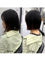 ヘアサロン ドットプラス 町田店(dot. plus) 【フジタアヤコ】若見え大人ボブ