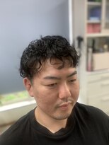 スペースシグマ 理容 美容&nbsp;ワイルド系ナチャラルパーマ