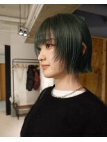 テンション(tension)&nbsp;ブリーチカラーダブルカラーレイヤーボブ大通駅バスセンター駅