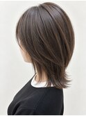髪質改善で叶える艶髪ダークブラウンボブ