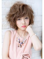 ボニークチュール(BONNY COUTURE)&nbsp;大人可愛いクセ毛風ショートボブ