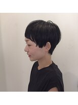 マルケ ドゥ マッシュ(MaruQuee de mashu)&nbsp;黒髪マッシュショート