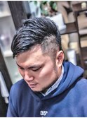#束感ショート #サイドパートモヒカン #2ブロ #Hommehair2nd櫻井