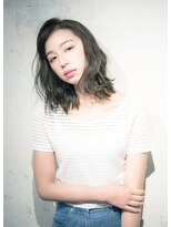 マックスビューティーギンザ(MAXBEAUTY GINZA)　&nbsp;【MAXBEAUTY☆◎セミウェットナチュラルロブヘア】