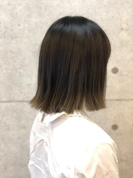 ヘア デザイン ビーチ(Hair Design Beach) 【Beach】　裾カラー×ベージュアッシュ