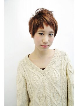 オーガニック アトリエ 大宮(organic+atelier) ショートヘアにもオススメ!イルミナハイライト