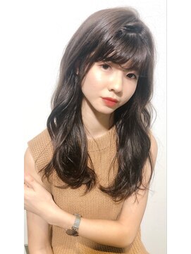 ヘアリゾート ルアーナ エルア(Hair Resort LUANA `elua) 耳かけロングモテアッシュベージュ
